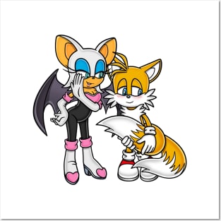 Tails' awkward crush Posters and Art